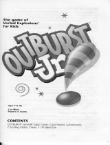 Family Game Night OUTBURST JUNIOR Game Operating instructions