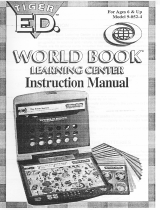 Hasbro Tiger Ed World Book Learning Center Operating instructions