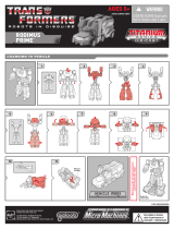 Hasbro Titanium Rodimus Prime Operating instructions