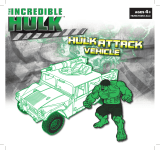 Hasbro The Hulk Attack Vehicle User manual
