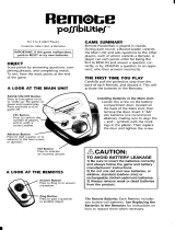 Hasbro Remote Possibilities Operating instructions