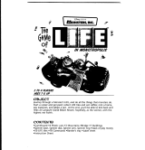 Hasbro Monster's, Inc. Life Game Operating instructions