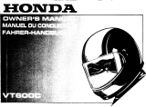 Honda VT600C - 1997 Owner's manual