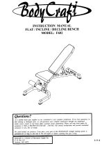 BodyCraft F602  Owner's manual