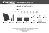 Sunforce 15 LED Solar String Light User manual