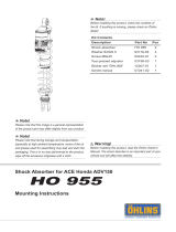 Ohlins HO955 Mounting Instruction