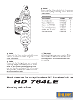 Ohlins HD764LE Mounting Instruction