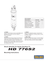 Ohlins HD776S2 Mounting Instruction