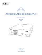 AOR AR2300 Owner's manual