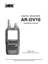 AOR AR-DV10 Owner's manual