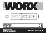 Worx WX240L 4V Lithium-Ion Cordless 3-Speed  Owner's manual