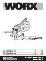 Worx WX845L Owner's manual