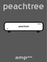 Peachtree amp500 User manual