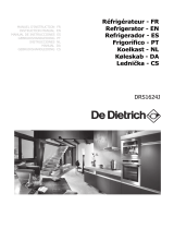 De Dietrich DRS1624J Operating instructions