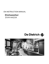 De Dietrich DVH14423X Operating instructions
