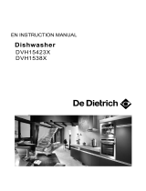 De Dietrich DVH15423X Operating instructions
