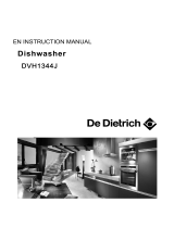 De Dietrich DVH1344J Owner's manual