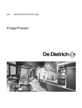 De Dietrich DRS1124J Owner's manual