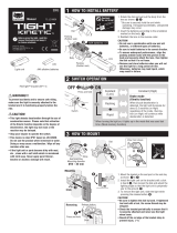 Cateye TIGHT KINETIC[TL-LD180K] User manual