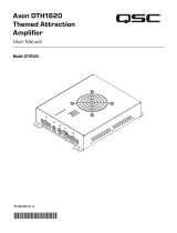QSC Axon DTH1620 User manual