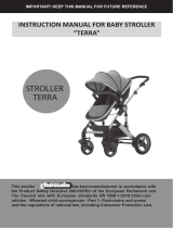 Chipolino Baby stroller Terra Operating instructions