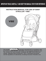 Chipolino Baby stroller Vibe Operating instructions