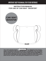 Chipolino Car seat Booster Operating instructions