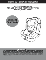 Chipolino Car seat Orbit Easy Operating instructions