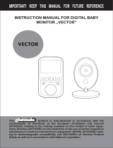 Chipolino Video baby monitor Vector Operating instructions