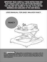 Chipolino Musical baby walker 4 in 1 Fancy Operating instructions