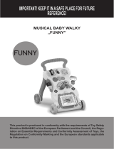 Chipolino Musical first steps push toy Funny Operating instructions