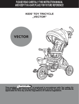 Chipolino Foldable kid's toy tricycle Vector Operating instructions