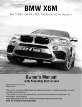 Chipolino Licensed battery operated car BMW X6 Operating instructions