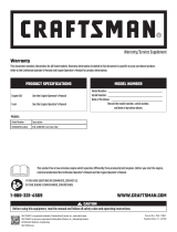 Craftsman CMXGVAM1144043 Owner's manual