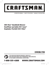 Craftsman CMCBL720M1 User manual