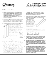 Zehnder Rittling Vertical Steel Panel Radiator Installation, Operations and Maintenance Instructions