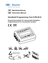 Baumer Handheld Programming Tool Z-PA-EI-H Owner's manual