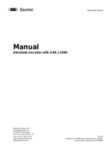 Baumer EAM360R-K - CANopen®/SAE J1939 Owner's manual