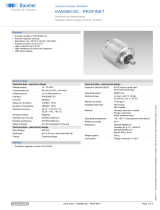 Baumer EAM580-SC - PROFINET Datasheet