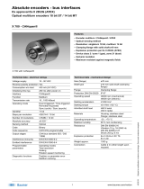 Baumer X 700 - CANopen® Datasheet