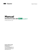 Baumer PMG10P - CANopen® Owner's manual