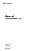 Baumer HMG10-T EtherCAT Owner's manual