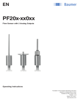 Baumer PF20S Operating instructions