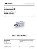 Baumer DABI AD2T-FB-1.25 Operating instructions