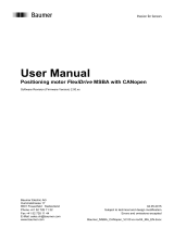 Baumer MSBA 42 Owner's manual