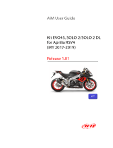 Aim Kit Solo 2 DL for Aprilia RSV4 (from 2017) User guide