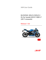 Aim Kit Solo 2/Solo 2 DL for Suzuki GSX-R 1000 (2017 onwards) User guide