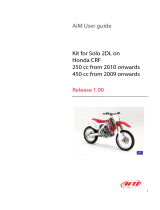 Aim Kit Solo 2 DL for Honda CRF 250 cc from 2010 onwards and 450 cc from 2009 onwards User guide
