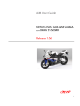 Aim Kit for EVO4, Solo/SoloDL on BMW S 1000 RR User manual