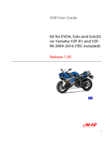 Aim Kit for EVO4, Solo/SoloDL on Yamaha YZF-R1-R6 2004-2016 User manual